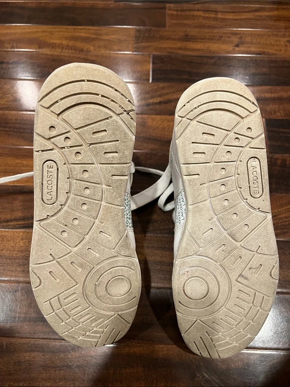 Lacoste white high